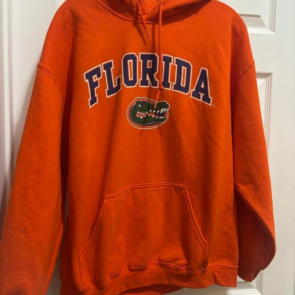 Fanatics Men's Orange Hoodie